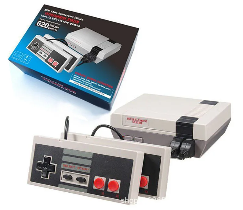  Прямая продажа с завода NESs FC встроенные 620 игр поддержка 4K игровой плеер Ретро Классическая Мини игровая
