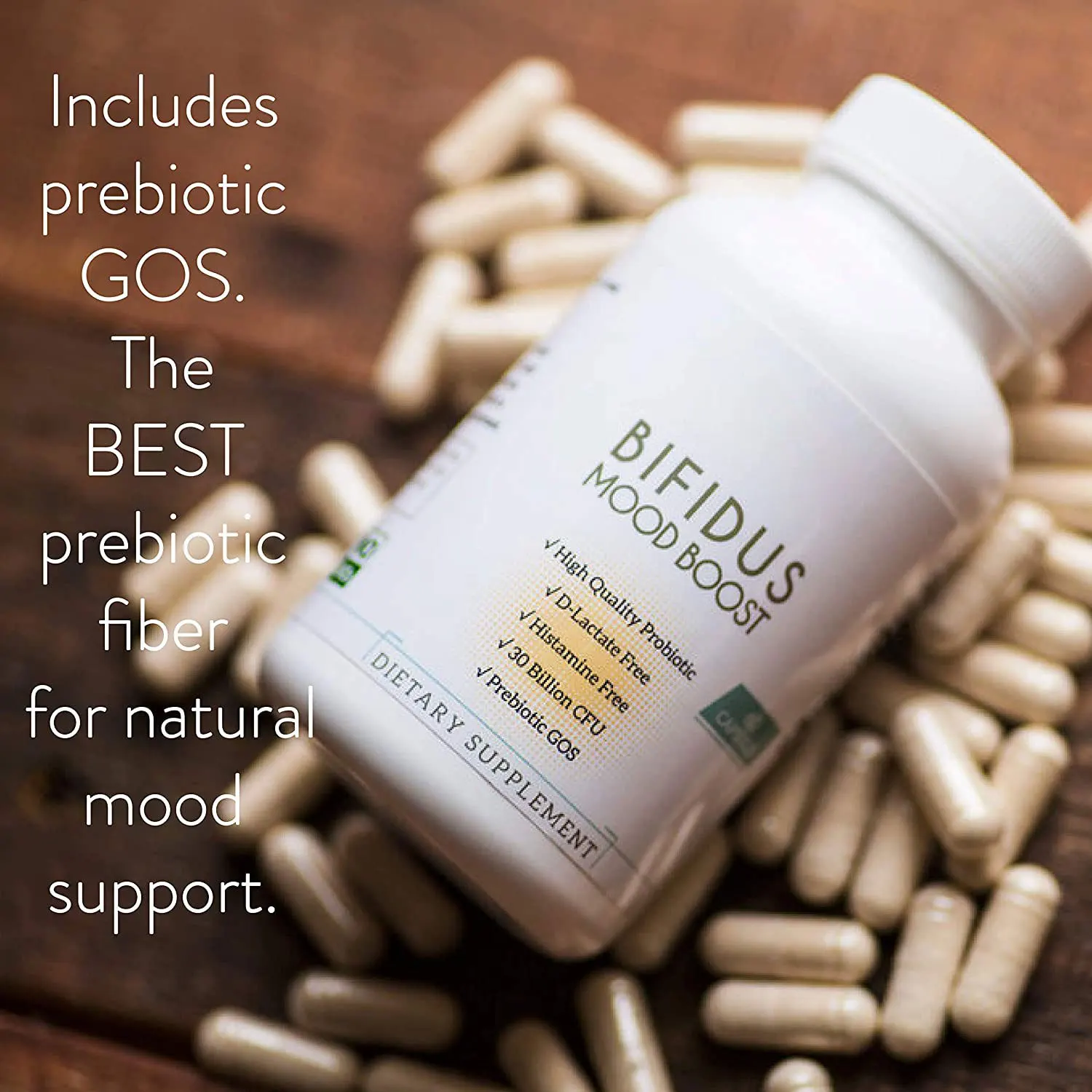 High Quality Probiotic Supplement 30 Billion CFU Probiotics Capsules For Natural Mood Support