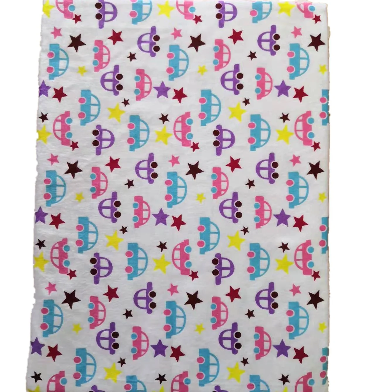 Wholesale Lovely Flannel printing baby bed sheet Newborn Baby Blanket