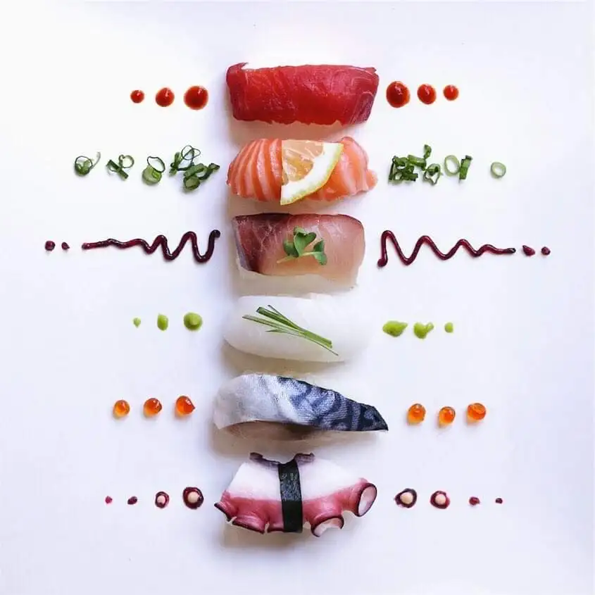 Sushi Set Design Customization Luxury Sushi Set For Restaurant