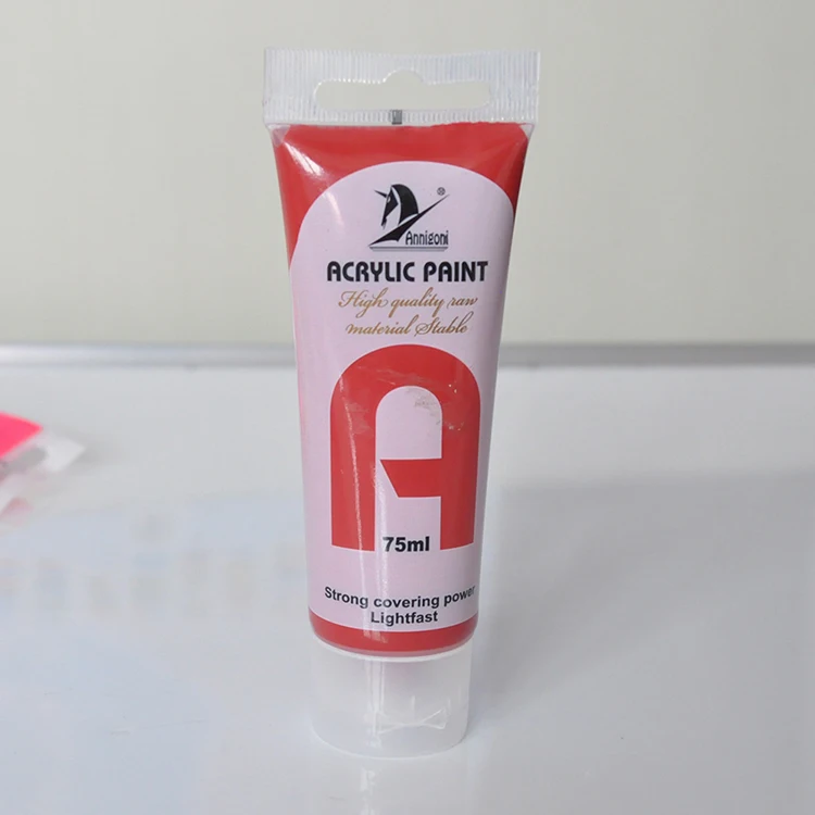 Art Acrylic Paint 100ml Non-toxic Plastic Tube Acrylic Paint For Artist & Hobby Painters