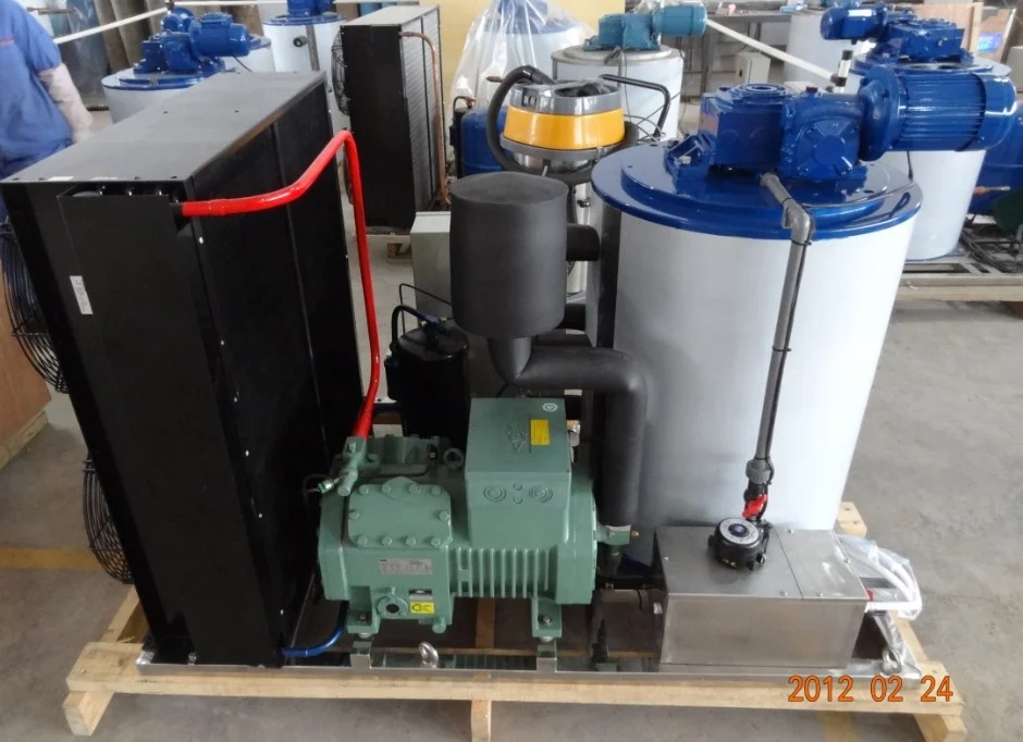 
water cooling air cooling mode 5ton to 60 tons flake ice machine for fishing industry 