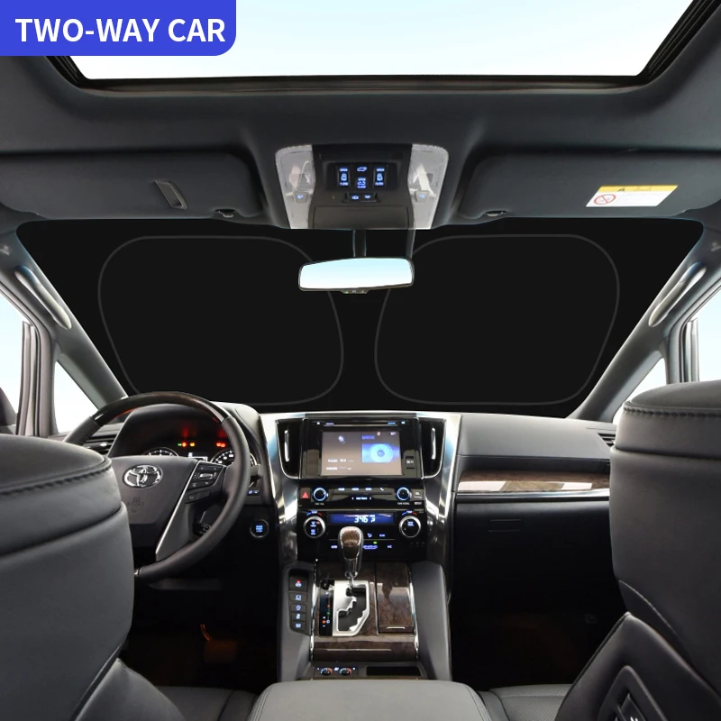 Для TOYOTA ALPHARD VELLFIRE ESTIMA PREVIA VOXY70 80 солнцезащитный козырек Теплоизоляционный UVsunshade аксессуары для ремонта