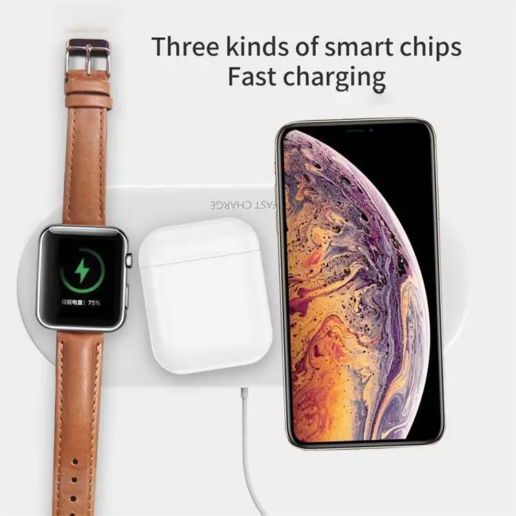 2022 Wireless Charger Station Slim Wireless Charger  3 In 1 Wireless Charger