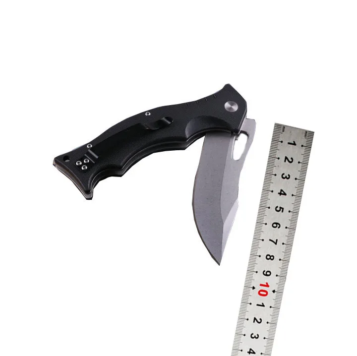 OEM technical price wholesale outdoor hunting tactical blade Folding Survival Knife pocket knife portable fishing G10 handle