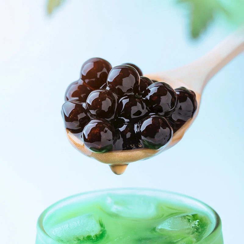 Экономичный жемчужный шар Tapioca пузырьковый чай черный для