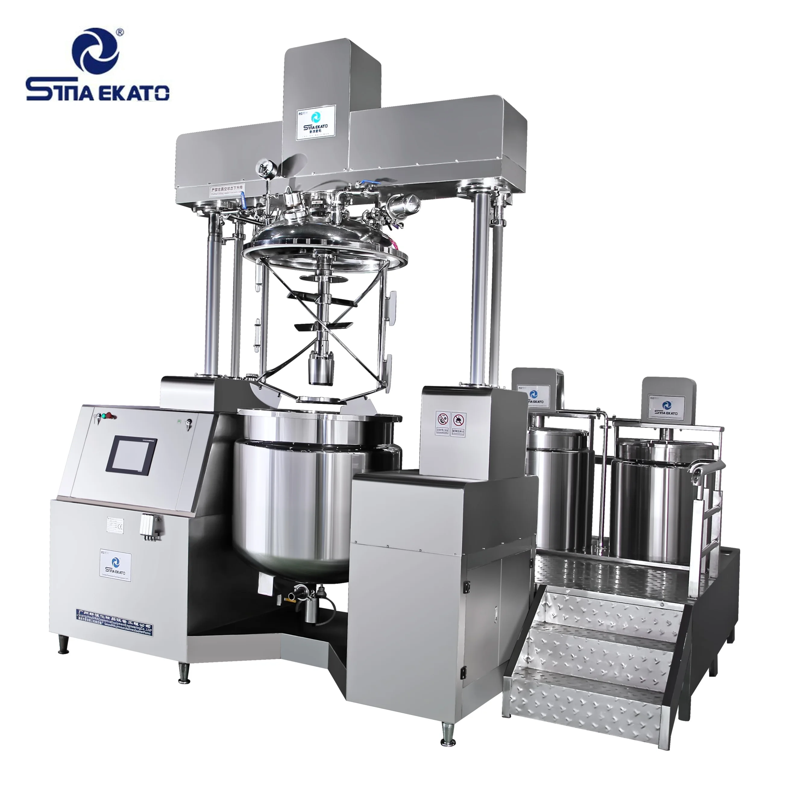 Sufficient Supply Chemical Mixing Equipment Body Lotion Face Hair Gel Shower Making Mixer Cosmetic Vacuum Homogenizer