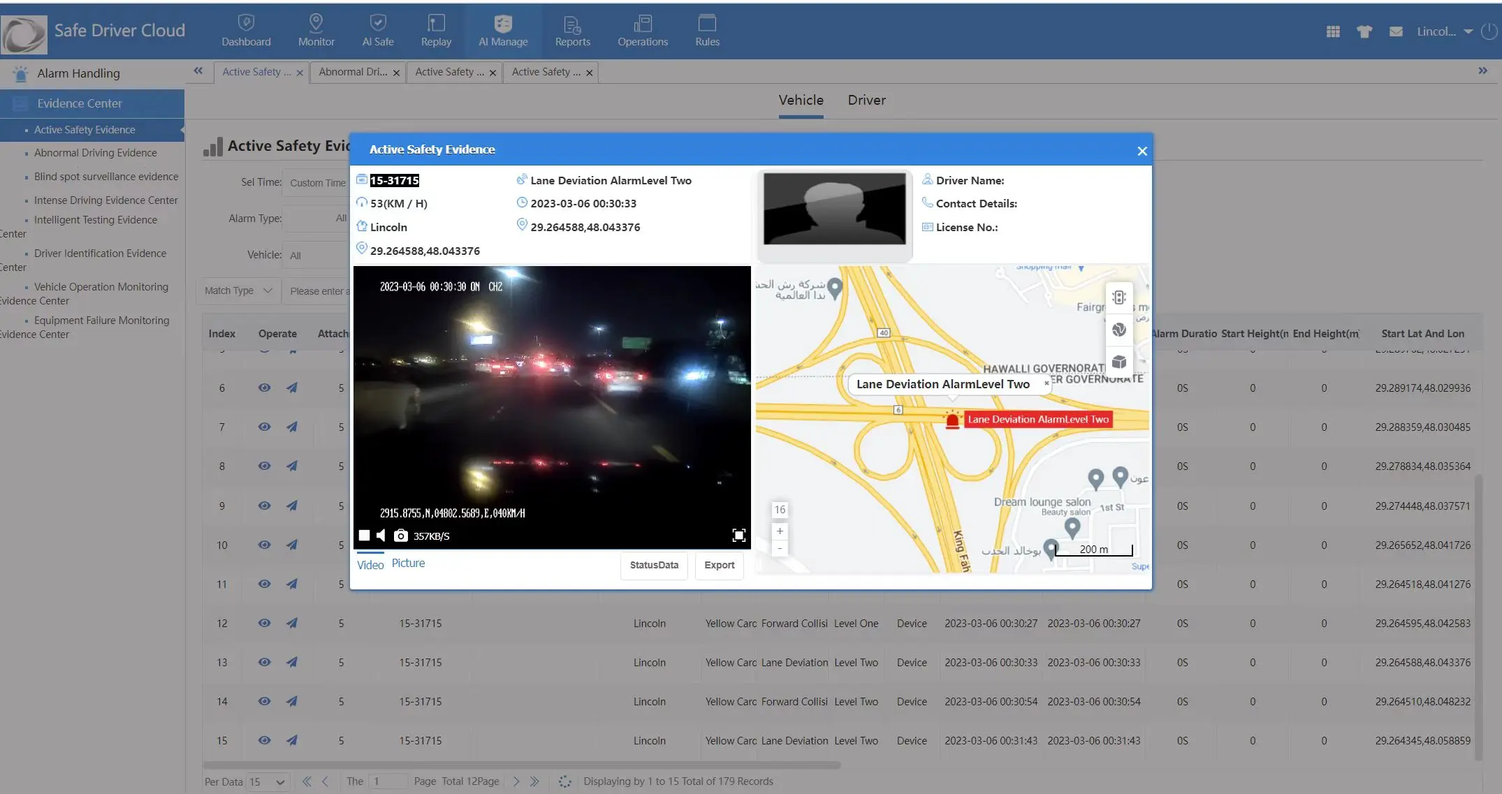JY-A7 1080P ADAS+DSM Dash Camera BD/GPS Dual-mode positioning Support driver face recognition