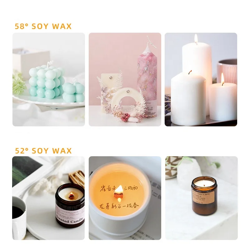 bulk wholesale Natural soy wax scented candle making soy wax for jar candles