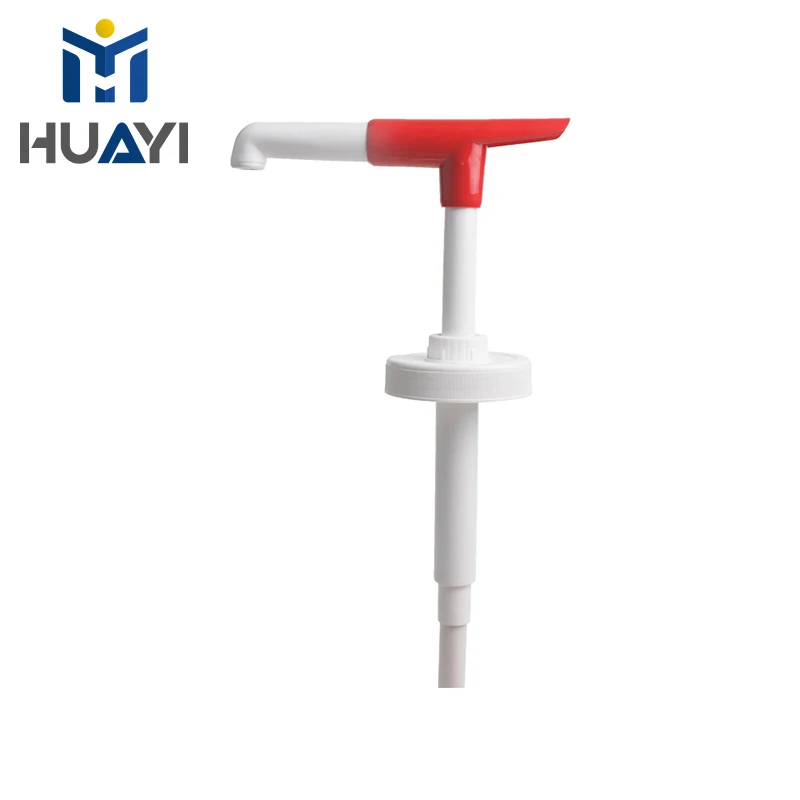 Long Nozzle Sauce Dispenser Pump Food Syrup Bottle Pump