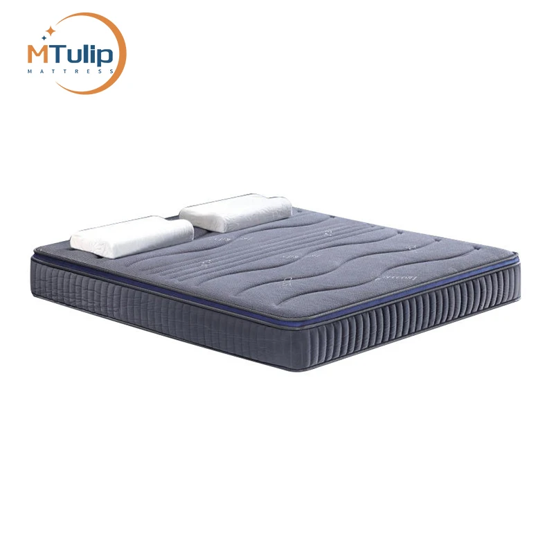 American Mattress Twin Queen California King Size Hotel Hybrid Pocket Spring Cheap Perfect Sleep Mattresses In A Box