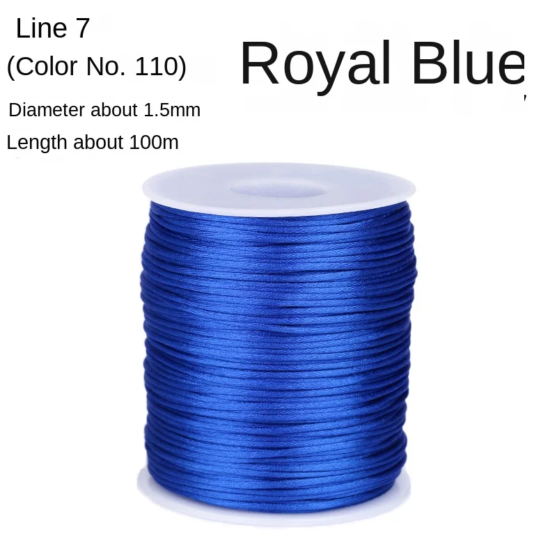 Thread Beading String Cord for Jewelry Making Necklace Bracelet Beading 1.5mm Elastic String Cord Elastic