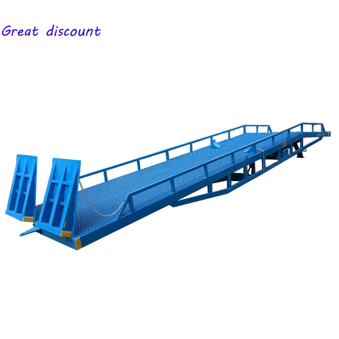 Unloading Platform Hydraulic Mobile Dock Container Loading Ramp Dock Leveling Machine for Lifting Car Applications