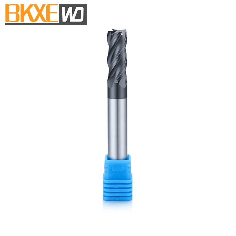 BKXE Tungsten Solid Carbide Square End Mill Factory Sale For High Speed Cutting