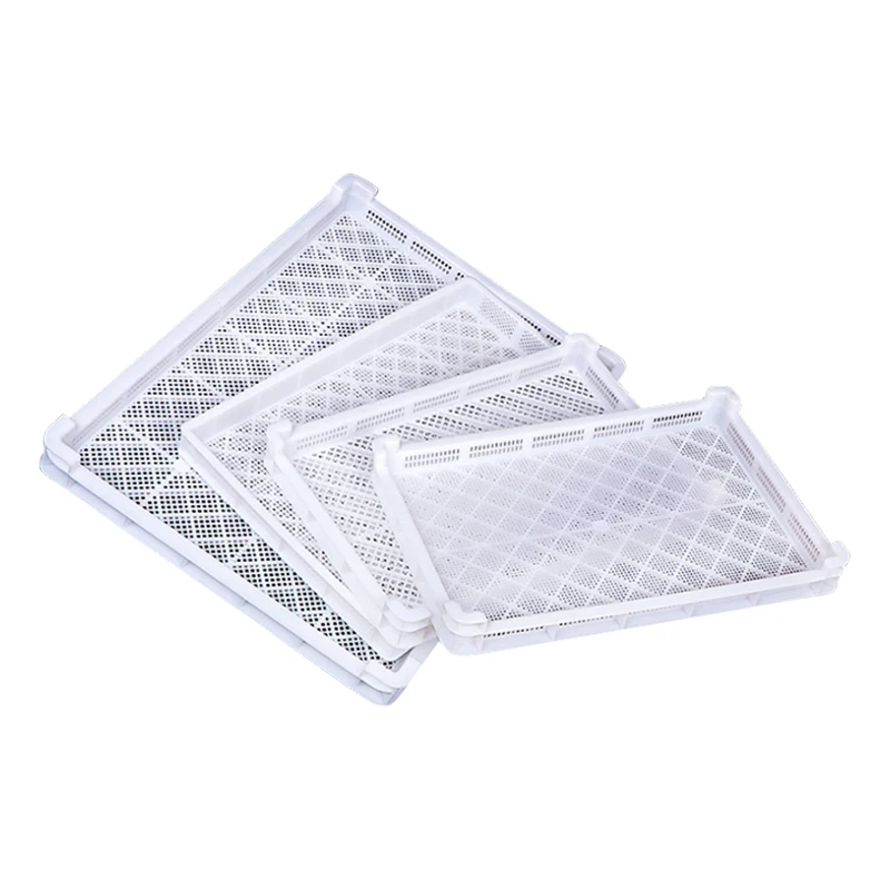 Plastic Drying Tray Large Plastic Drying Trays Plastic Stackable Food Drying Tray For Fruit Mushroom Vegetable Drugs Seafood