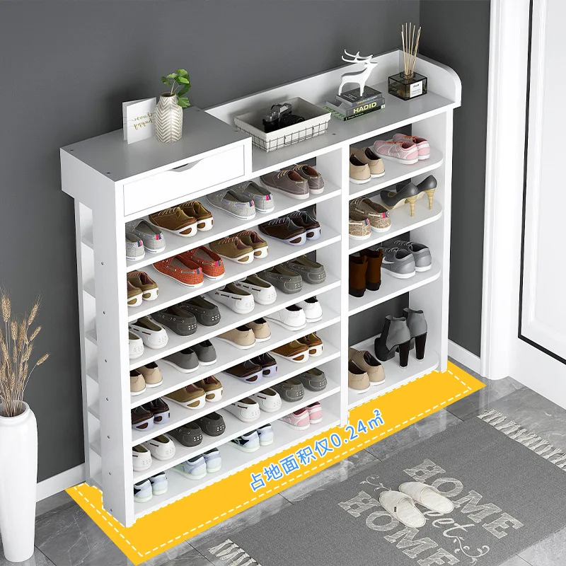 Новый дизайн, современный деревянный стеллаж для хранения обуви, Витринный Шкаф онлайн для продажи
