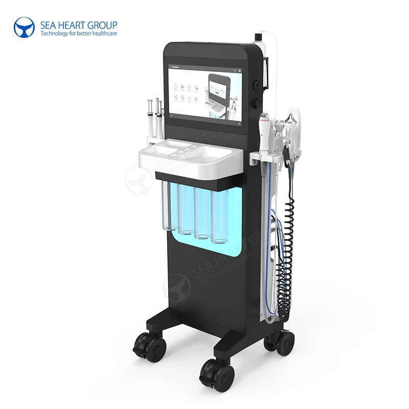 HydraMaster pro facial dermabrasion diamond high frequency crystals peeling crystal hydro microdermabrasion machine