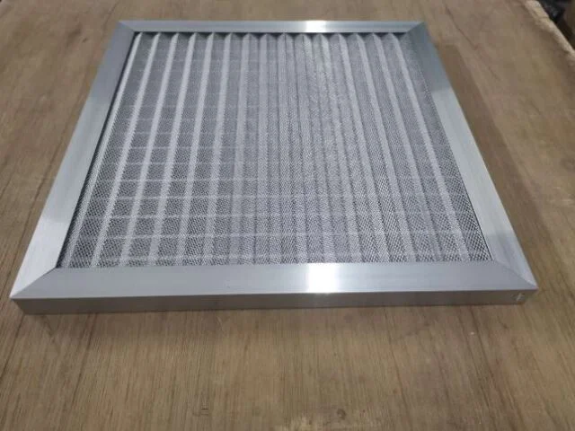 Iron Wire Mesh Filter Porous Stainless Steel Screen Mesh Grease Primary Filter Customized service For Industrial Furnace