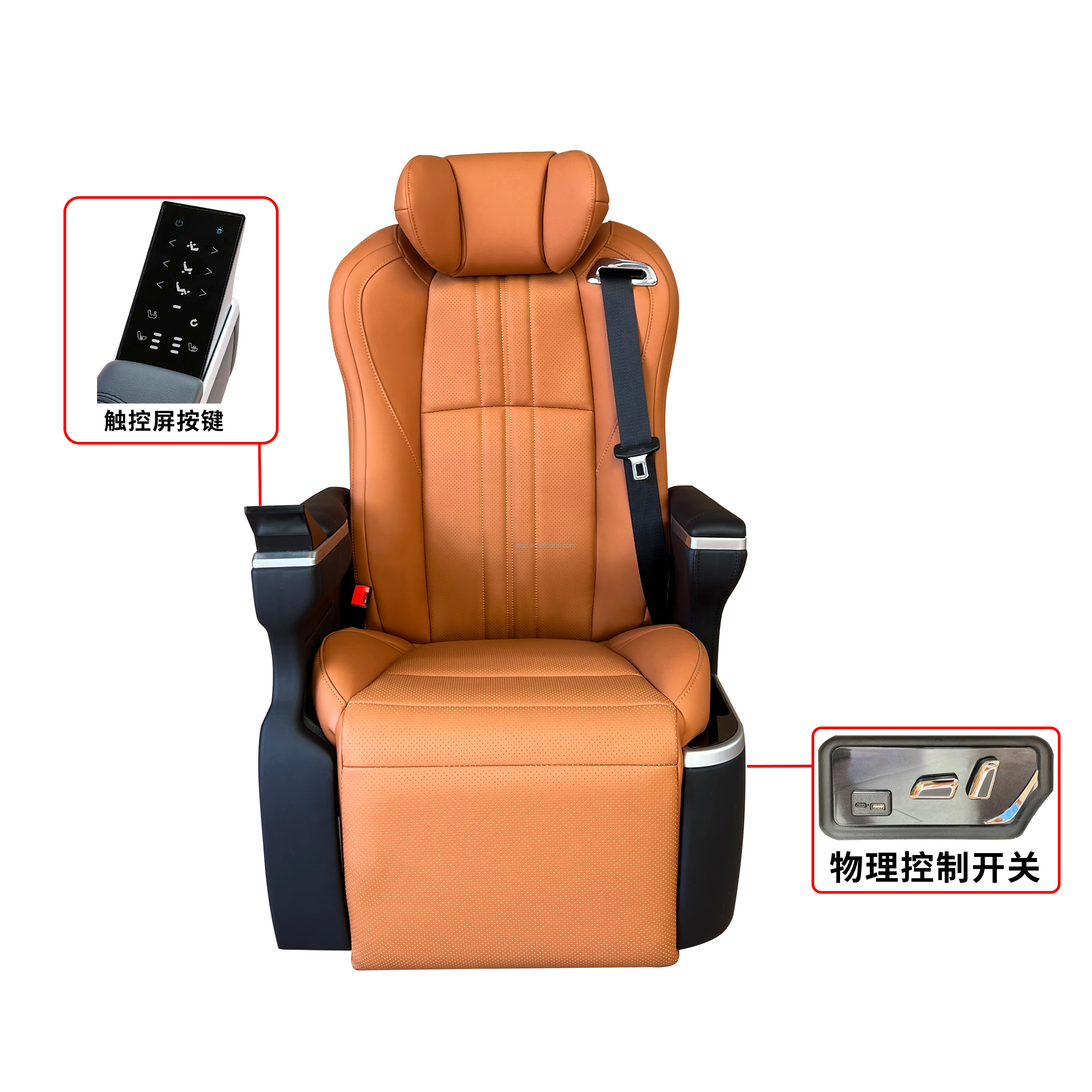 ST-AVAEFQP Custom Van Seat Interior Modified electric vip luxury car seat with massage ventilated for vip van hyundai staria vip