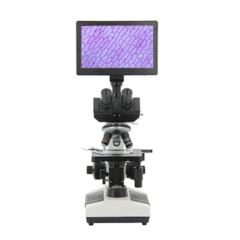  Laboratory Compound Biological Xsz 107bn Binocular microscope Optical screen LCD display digital