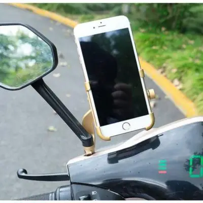 Deemount Phone Holder Bicycle Aluminum Alloy Mobile Phone Holder Riding Equipment Fixed Navigation Frame for All type Phone
