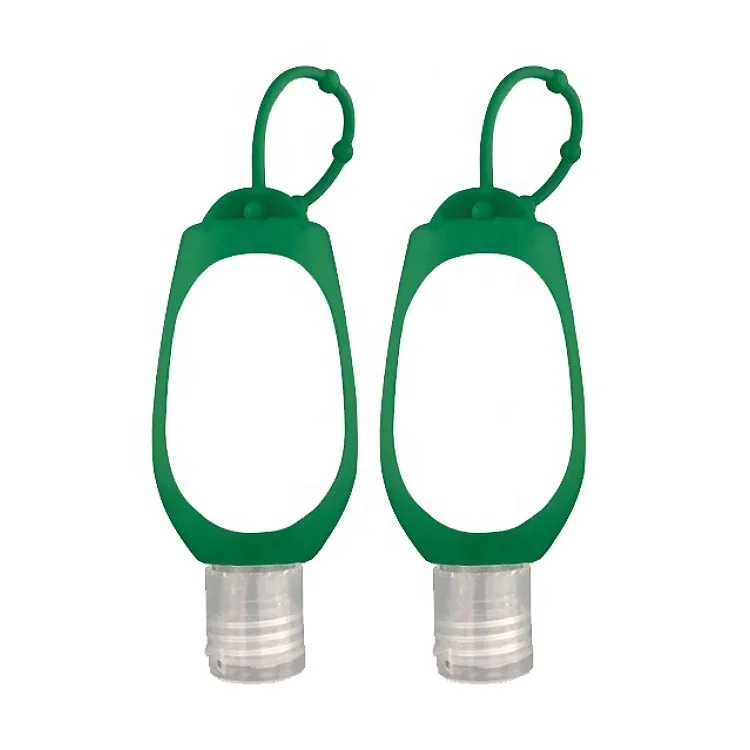 Promotional Gift Silicone Holder For Hand Sanitizer, Hand Sanitizer Silicone Holder Bottle 50Ml