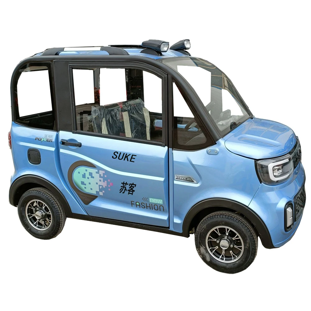 2022 new 64v small fully enclosed electric four wheeler new cars electric family electric car for adults drive new cars