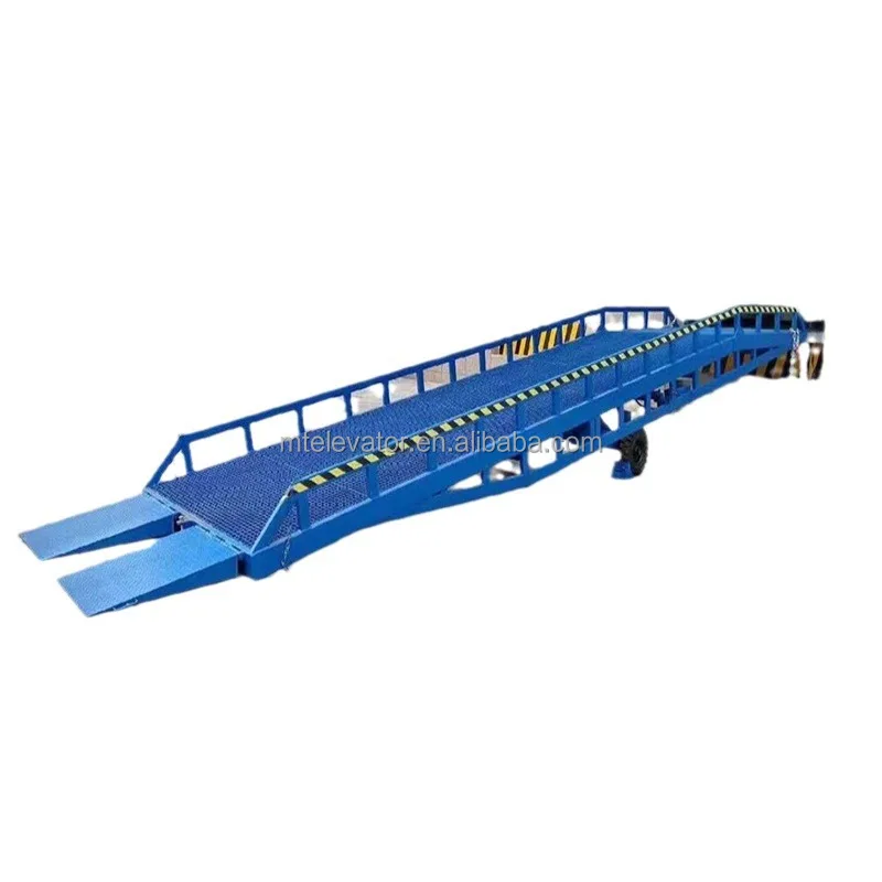 mobile boarding bridge   cargo loading ramp   forklift loading ramp