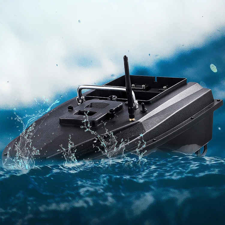 fishing bait boat 3 Hopper 2kg Loading  GPS Auto Navigation bait boat 500m 40 dots Autopilot Boat With Night Light
