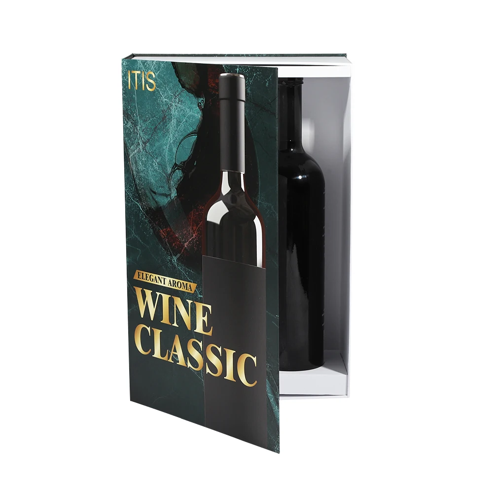 ITIS Customized High Quality Cardboard Boxes Rigid Boxes for Wine Paper Cardboard Gift Box