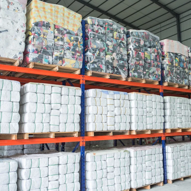 Cheap Used Cloth Scraps Cotton Cleaning Rags Colored 100% Cotton T-shirt Marine Cleaning Wiping Rags