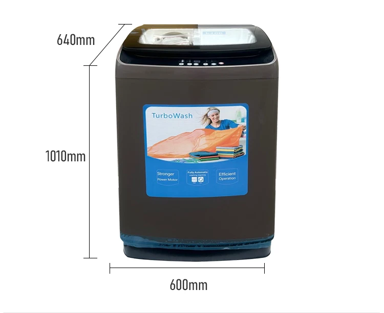 Smart Home Washing Machine The Best-selling Durable 15KG Electric Stainless Steel Automatic No Electricity Washing Machine Mukai