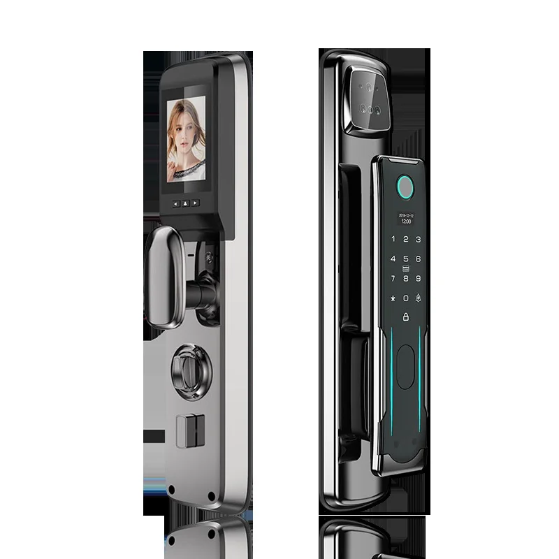 fingerprint digital smart door locks face recognition lock smart lock with 3d face recognition and camera wifi