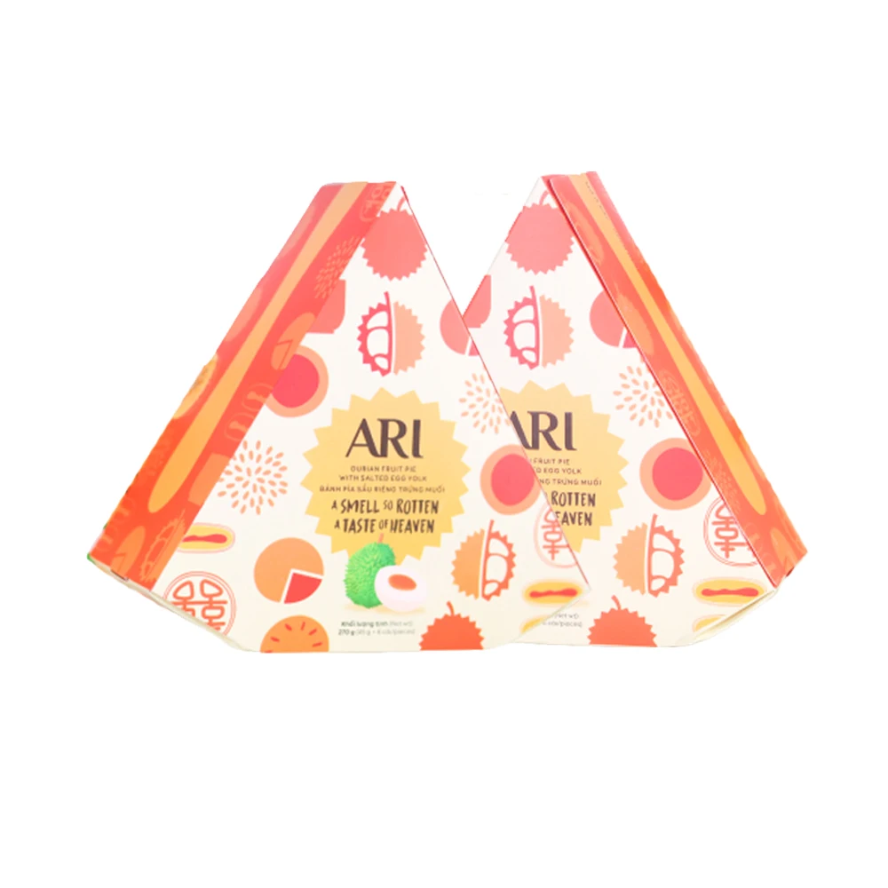 Vietnam Fruity Pie Natural Fresh Flavor Dessert Cake Round Pia Cake Sweet