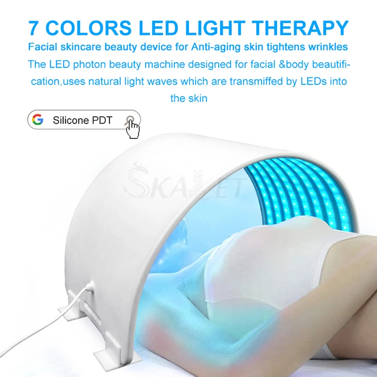 Portable Phototherapy Led Infrared Red Light Therapy Beauty Machine pdt for Facial Skin