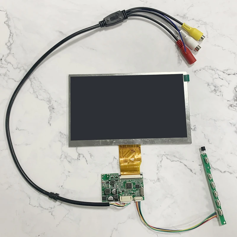 7inch TFT LCD Monitor 800x480 No Blue AV Input FPV Display Aerial Photography for Ground Station RCA Part