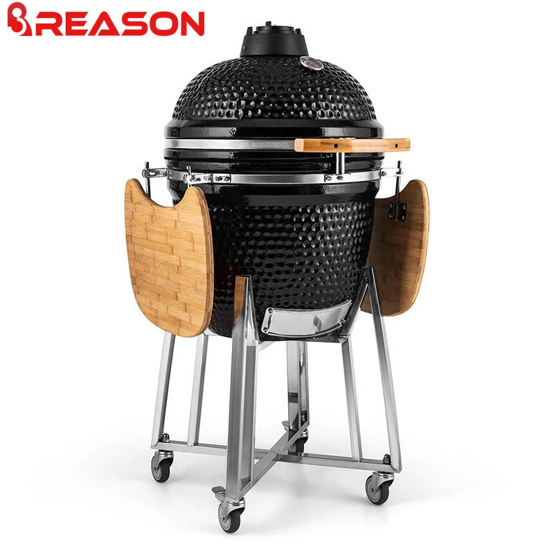 Kamado Grill for Sale Rotisserie Ceramic Barbecue Charcoal  Kamado BBQ Grill