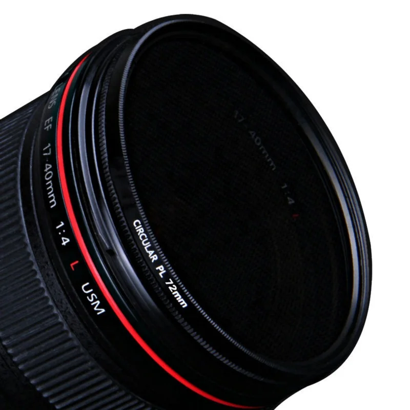  Поляризационный фильтр камеры CPL переменного размера для Dslr 40 5 52 67 77