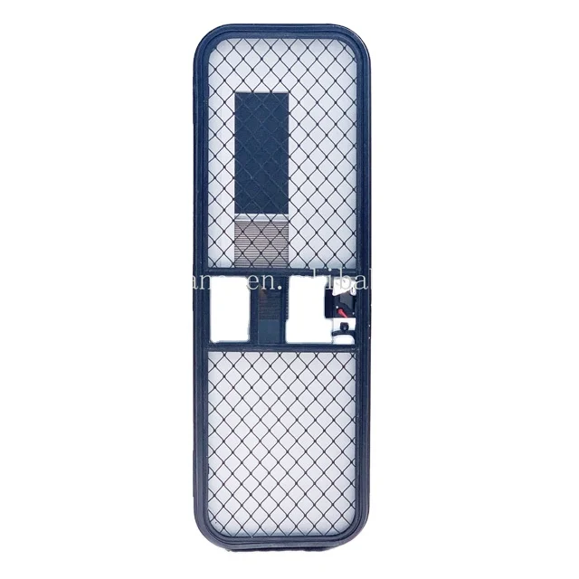  Aluminum Panel ECE DOT Tempered Glass Metal Grid Fly Screen Caravan Camper RV