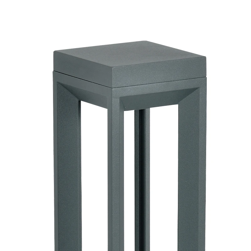 Daheng Concise Style Aluminium Waterproof IP65 10W Outdoor LED Garden Bollard Light