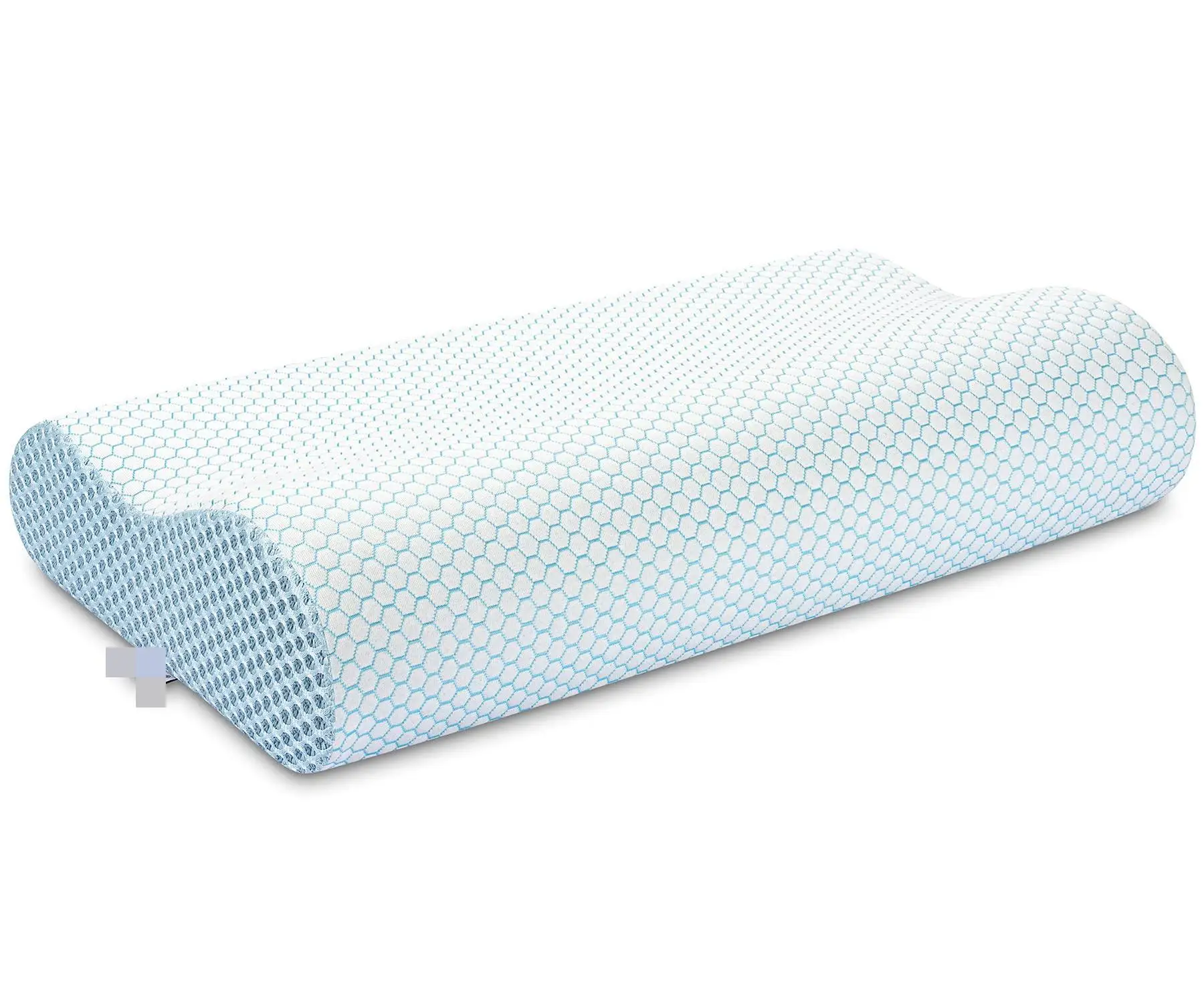 Memory Foam Pillow Neck Contour Cervical Orthopedic Pillow for Sleeping Side Back Stomach Sleeper Ergonomic Bed Pillow