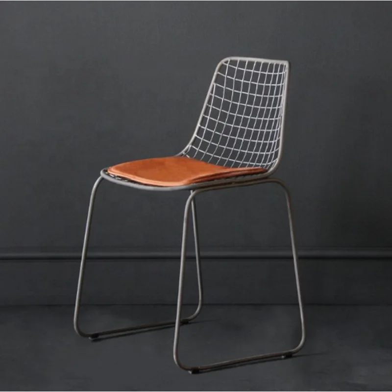 wholesale luxury  industrial wire dining chair restaurant chairs  outdoor dining chair