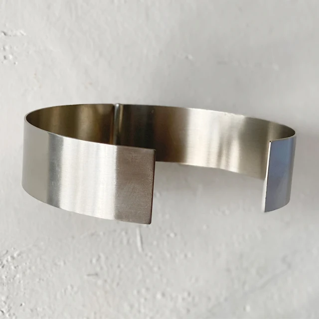 
Wall mounted stainless Steel Cuff Display shelf Shirt Collar Display Stand SET 