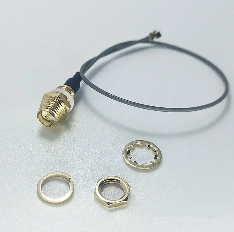 Factory Customized IPEX to SMA Cables External Antenna Switch Wire Male Antenna Cable
