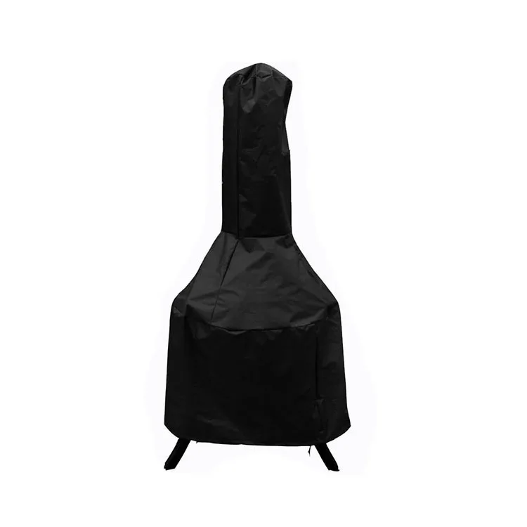 Garden smaller cast iron chiminea with steel flue