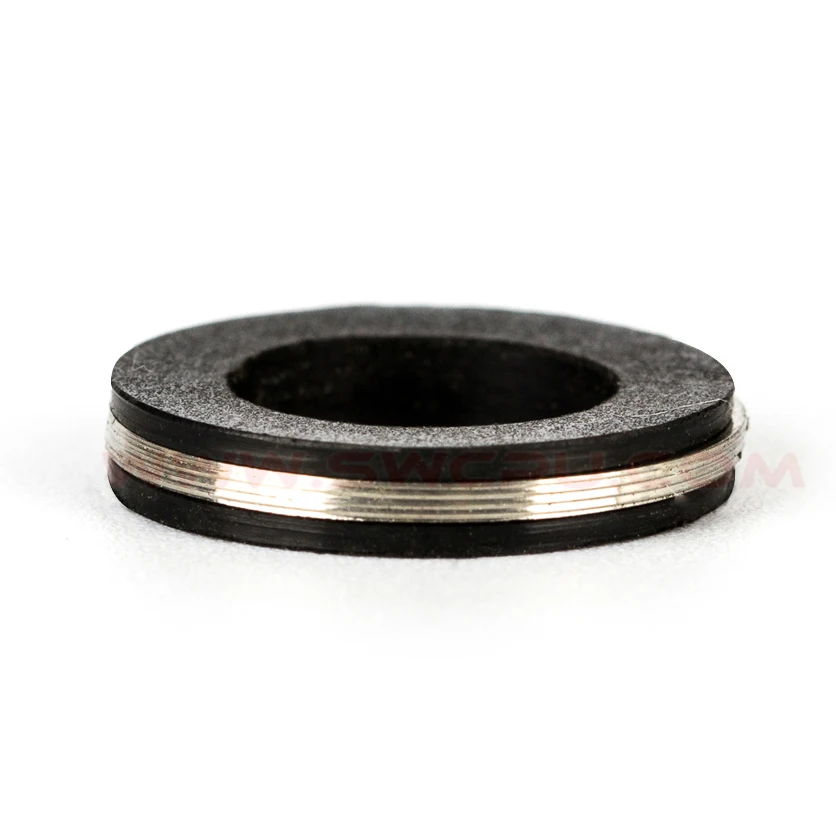 high heat resistant composite material neoprene rubber-metal washers.