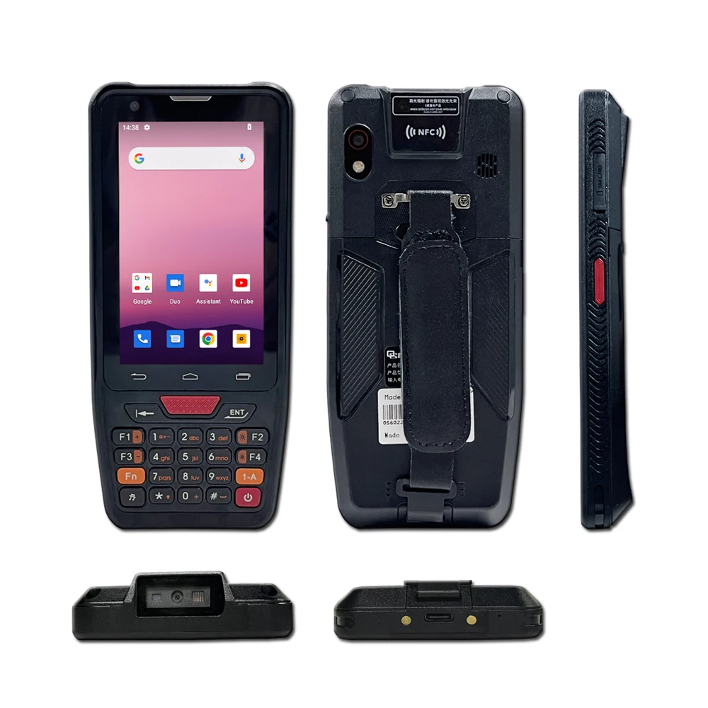 4.0 Inch Data Collector 2D Barcode Scanner Rugged data collection terminal 4GB 64GB Android PDA Handheld