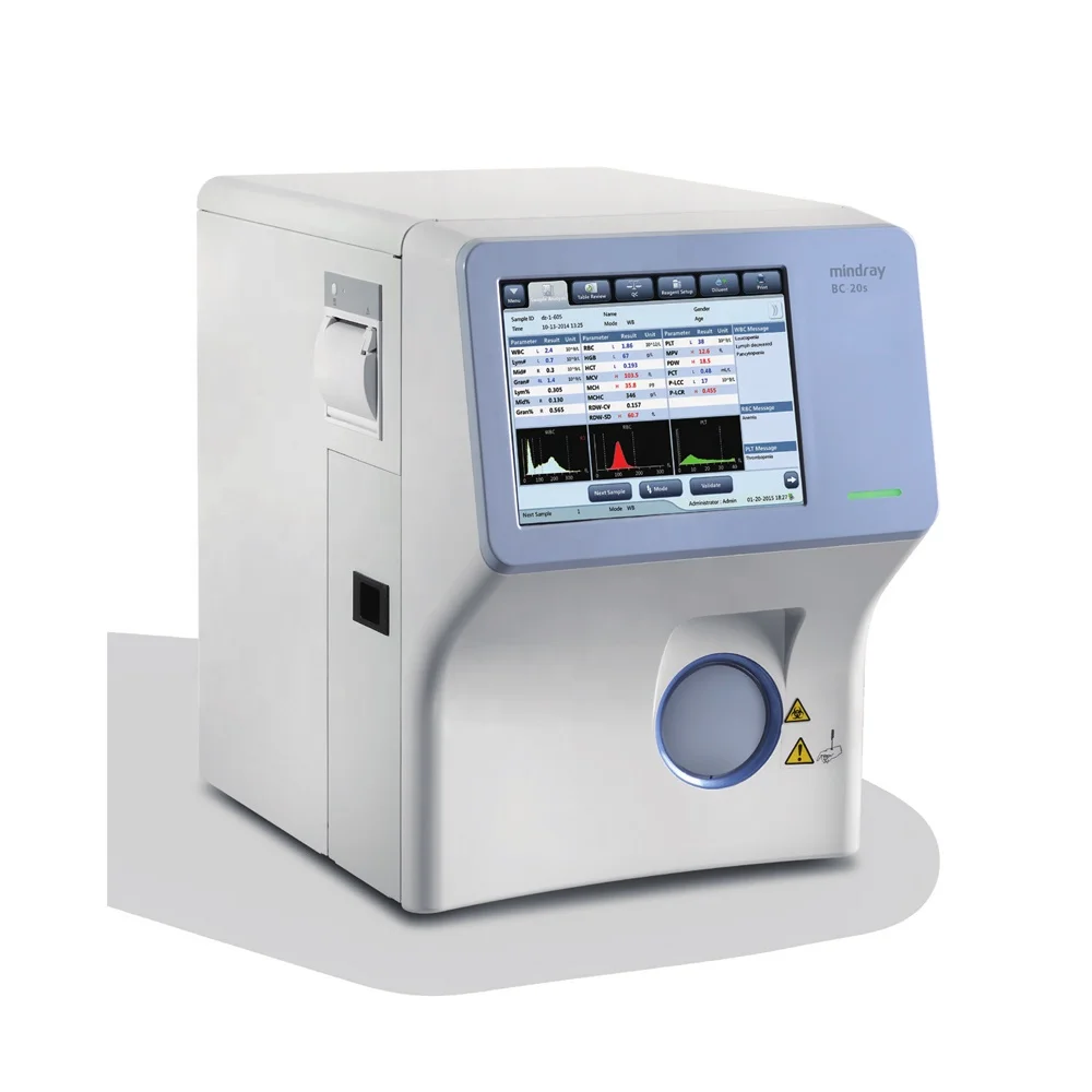 Clinical analytical instruments automatic hematology analyser 5 parts hematology analyzer manufacturers