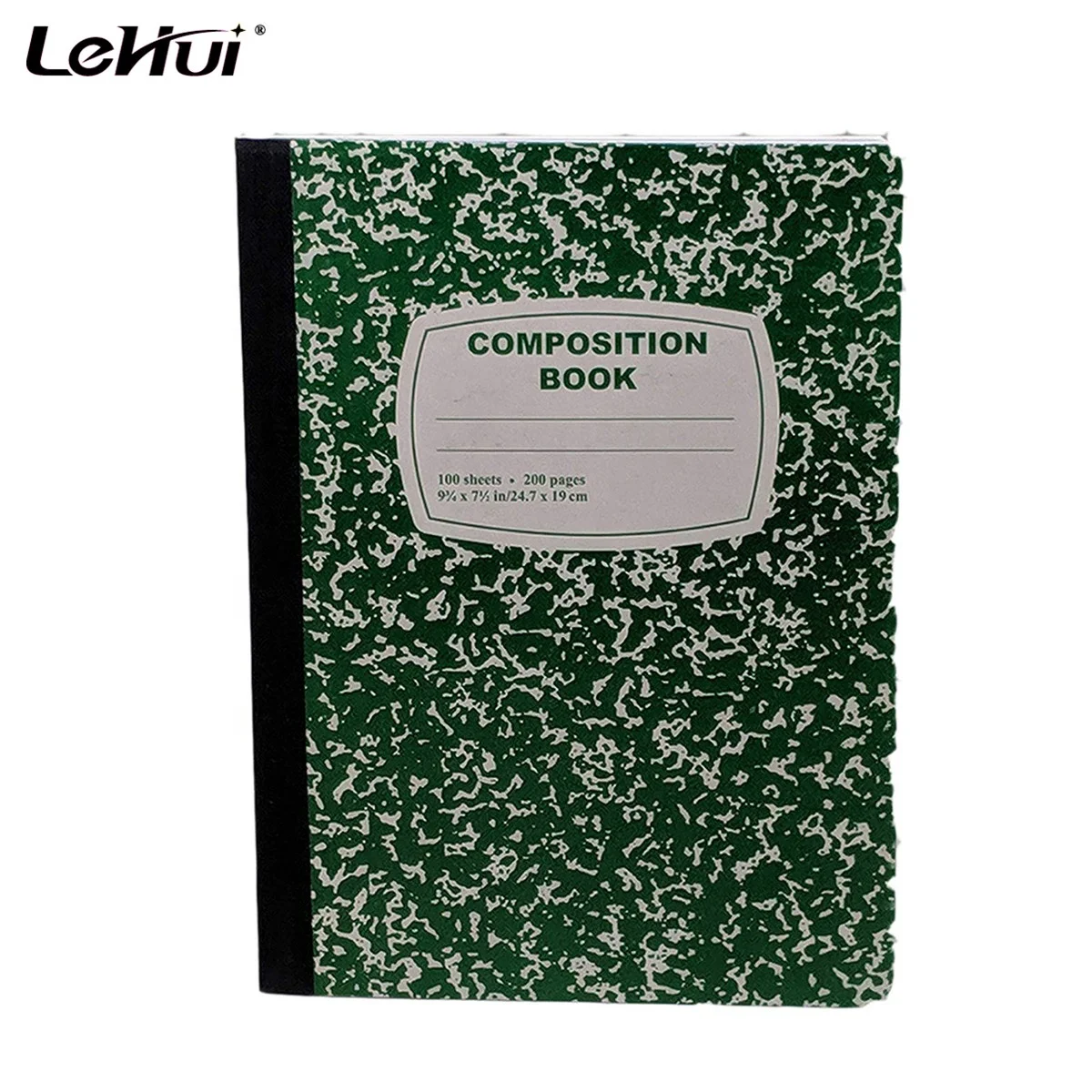Lehui stationary1 Black 1 Red 1 Green 1 Blue 1 Yellow 100 Sheet Composition Notebooks  5 Wide Ruled Composition Notebooks for Sc
