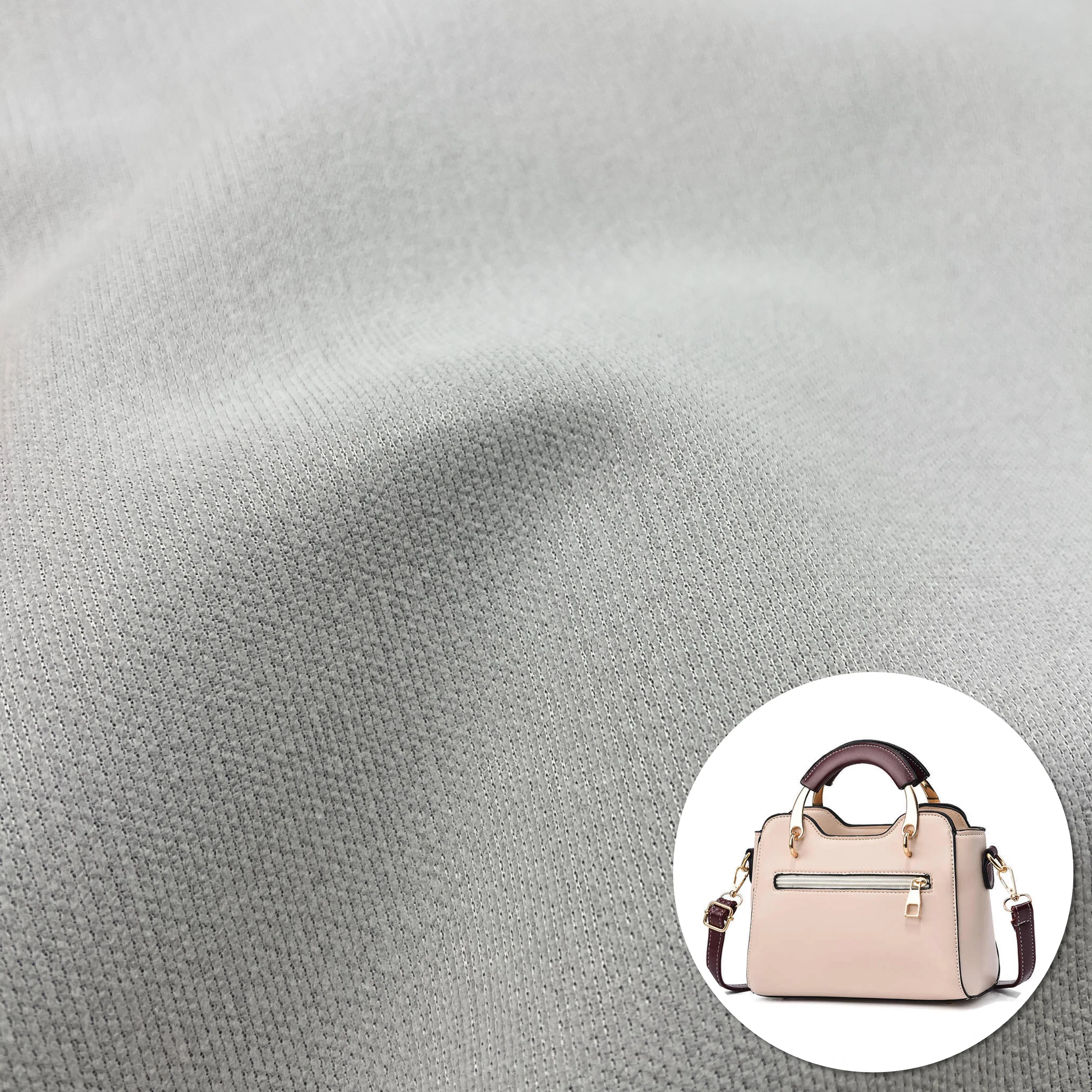 Top Picks Premium Quality Hand Bag PVC Artificial Leather Design Fabric Leather Manufactur For Bag With 1.2mm Thick